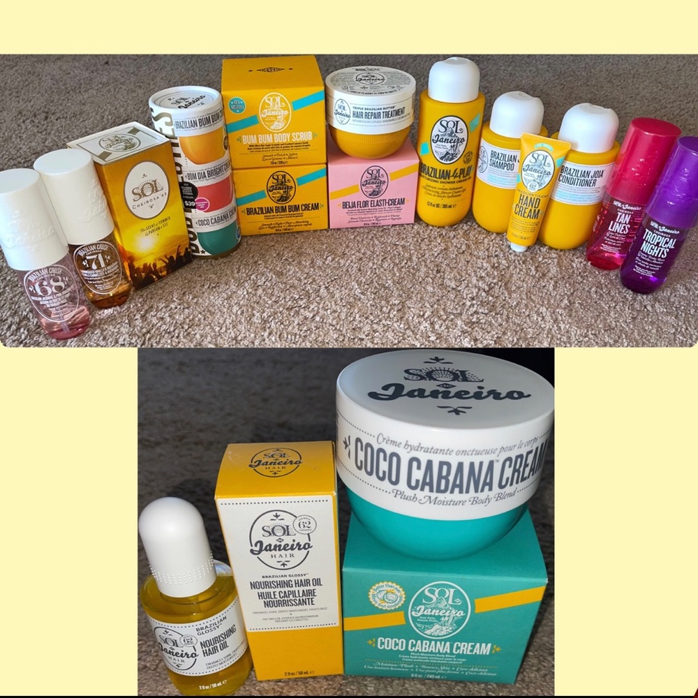 HUGE Sol De Janerio Bundle! Lots of Discontinued , Sold Out & New Release Items